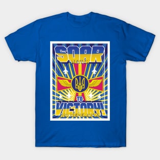 Ukraine Air Force - Soar to Victory T-Shirt